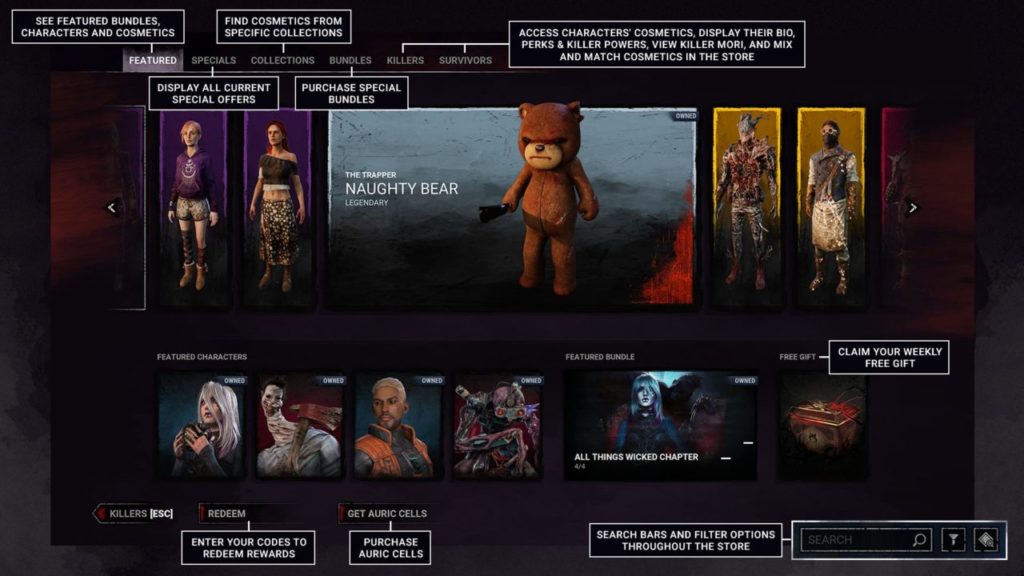 Dead by Daylight Store Revamp 3