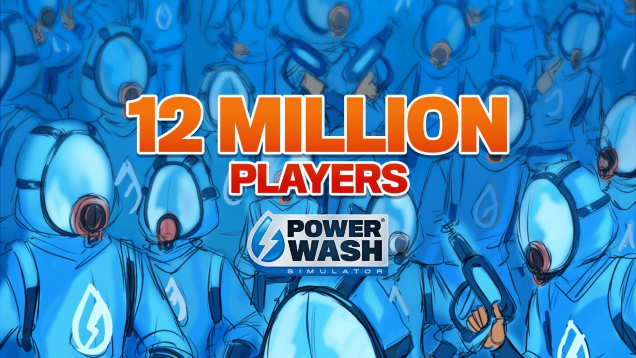 PowerWash Simulator 12 Million Players