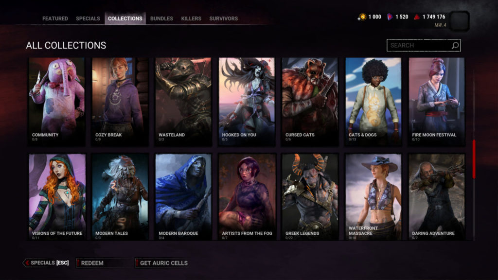 Dead by Daylight Store Revamp 1