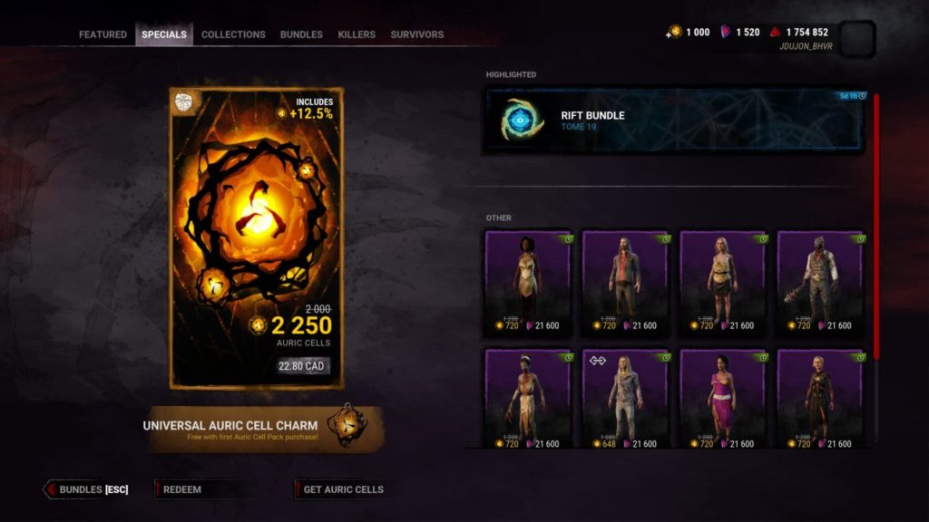 Dead by Daylight Store Revamp 4